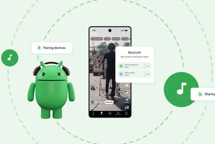 Смартфоны Google Pixel научились передавать звук одновременно на несколько наушников