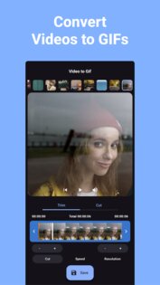 Конвертер видео в GIF 1.0.11. Скриншот 1
