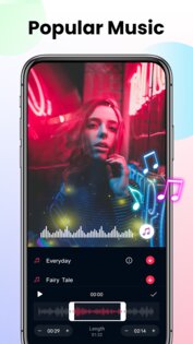 Видеомейкер с музыкой и фото 3.5.2. Скриншот 5