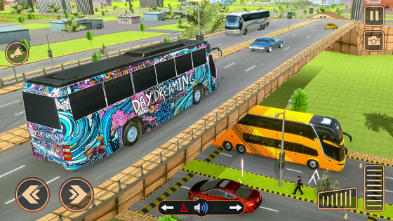 Urban Coach Bus Driving Games 1.41. Скриншот 7
