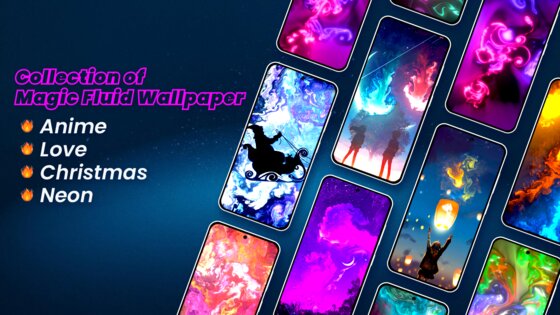 Fluid Magic: 3D Live Wallpaper 1.7.4. Скриншот 8
