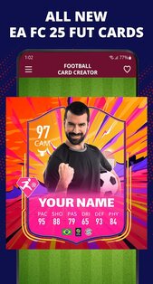 FUT Card Creator 25 2.9.2. Скриншот 1