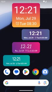 Magic Clock Widget 1.7.7. Скриншот 2