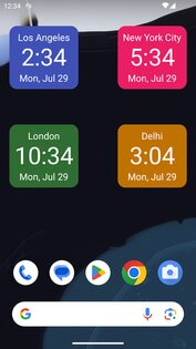 Magic Clock Widget 1.7.7. Скриншот 12