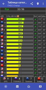GNSS Status (GPS Test) 0.9.18c. Скриншот 2