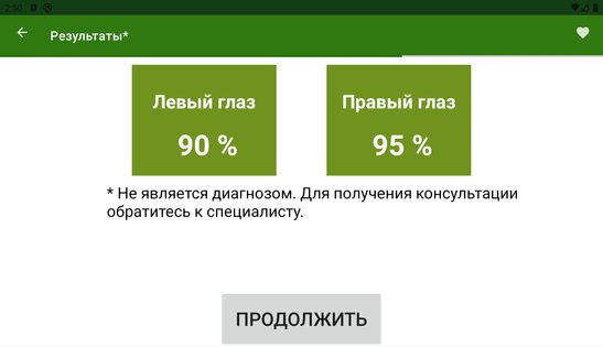 Проверка зрения 2.7. Скриншот 9
