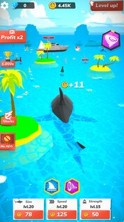 Idle Shark 9.5. Скриншот 2