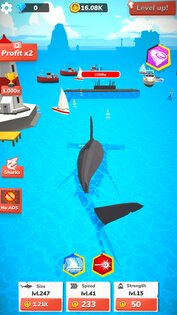 Idle Shark 9.5. Скриншот 4