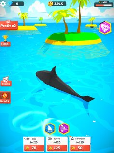 Idle Shark 9.5. Скриншот 8