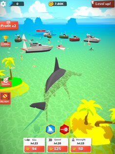 Idle Shark 9.5. Скриншот 10