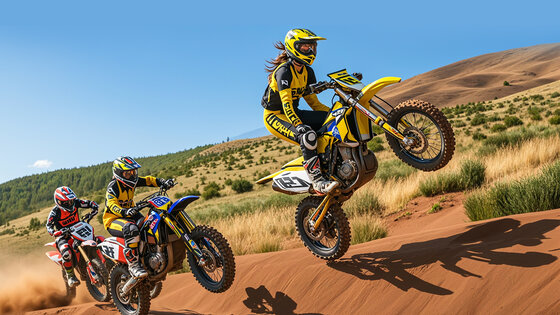 Real Extreme Moto Racing 1.0.9. Скриншот 15