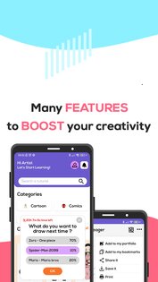 SketchFab – как рисовать аниме 1.7.7. Скриншот 5