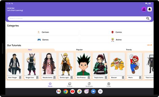 SketchFab – как рисовать аниме 1.7.7. Скриншот 9