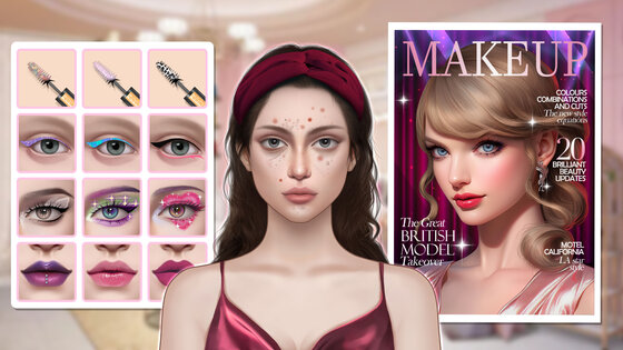 Макияж Игра: Игры для девочек 2.8701. Скриншот 1