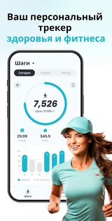 Шагомер StepGo 1.2.4. Скриншот 1