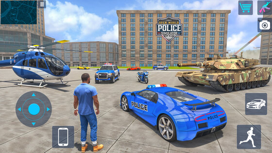 Openworld Police Simulator Game 3.2. Скриншот 3