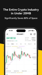 WEEX: Биржа BTC и криптовалют 4.4.10. Скриншот 5