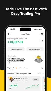 WEEX: Биржа BTC и криптовалют 4.4.10. Скриншот 15