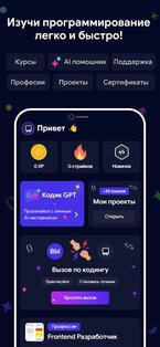 Кодик: Python, HTML, C++, JS 3.30. Скриншот 1