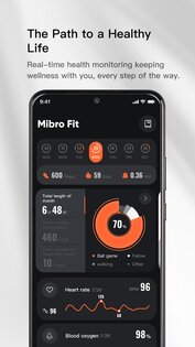 Mibro Fit 1.6.6.17543. Скриншот 1
