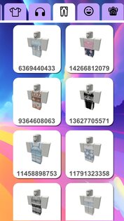 Коды и скины для Roblox 2.7.28. Скриншот 30