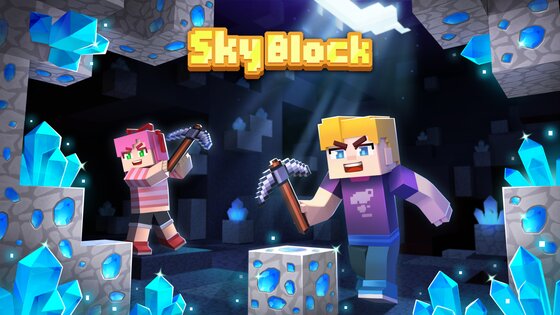 Skyblock: IslandCraft 1.9.34.1. Скриншот 1