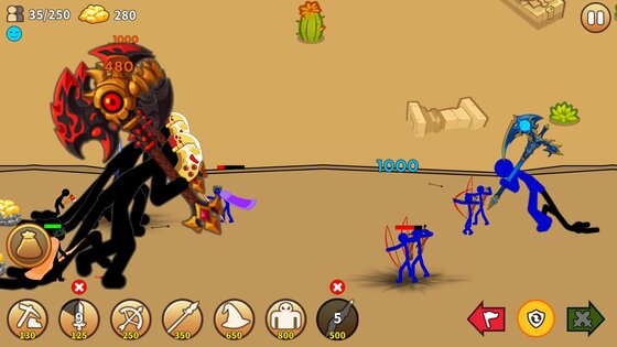 Stick Giant: Battle Reborn 3.0.0.1. Скриншот 4