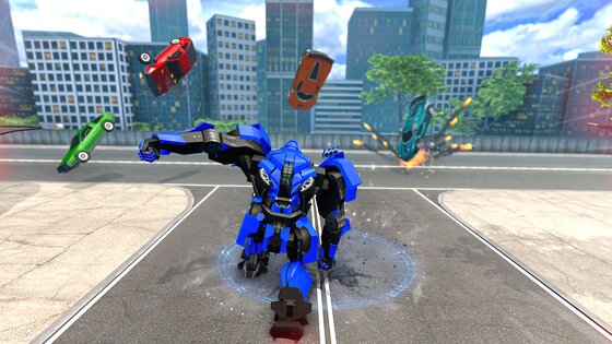 Dino Robot Transforming Game 10.5. Скриншот 3