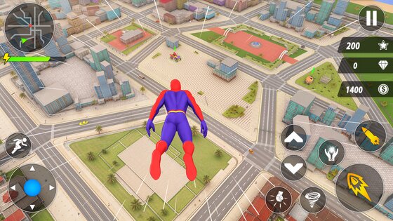 Spider Robot Hero Car 1.42. Скриншот 2