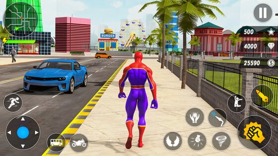 Spider Robot Hero Car 1.42. Скриншот 6