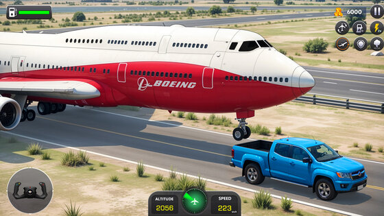Flight Sim 3D: Airplane Games 0.0.28. Скриншот 3