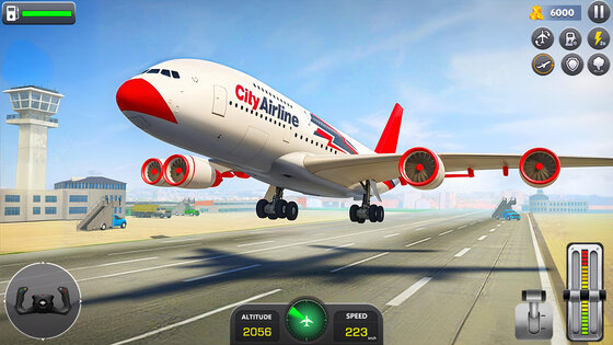 Flight Sim 3D: Airplane Games 0.0.28. Скриншот 6