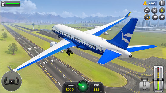 Flight Sim 3D: Airplane Games 0.0.28. Скриншот 8