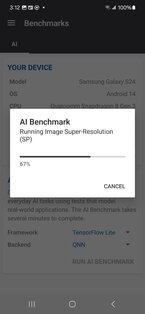 Geekbench AI 100717. Скриншот 2