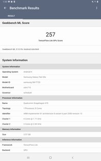 Geekbench AI 100717. Скриншот 6