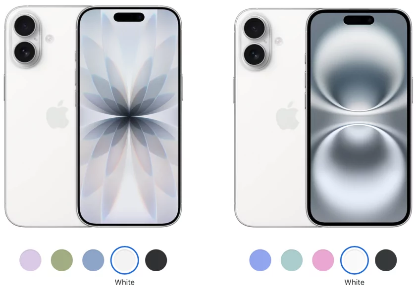 Изменения внутри! Чем iPhone 17 отличается от iPhone 16: цены и характеристики — Дизайн. 4