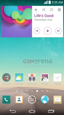 LG G3: скриншоты нового пользовательского интерфейса