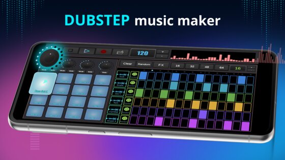 Dubstep Music Creator 4.0.2. Скриншот 1