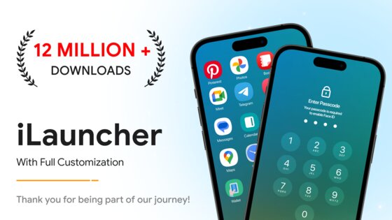 Launcher OS – iLauncher 1.0.25. Скриншот 1
