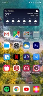 Launcher iOS 17 Lite 8.1.2. Скриншот 1