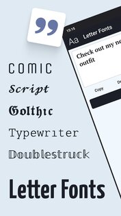 Letter Fonts — Stylish Text 1.4.5. Скриншот 25