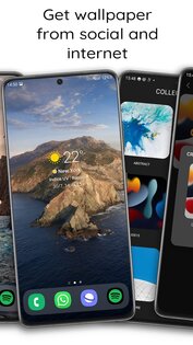 iWALL: Blur Dock Bar 2.22. Скриншот 7