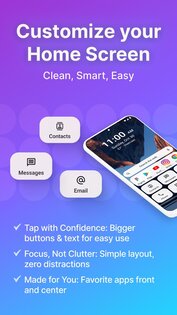 Easy Homescreen 1.8.17. Скриншот 1