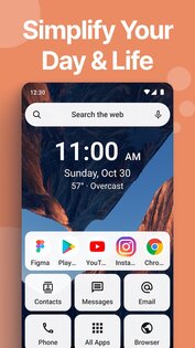 Easy Homescreen 1.8.17. Скриншот 3