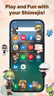 Kawaii Shimeji Screen Pet 2.9. Скриншот 1