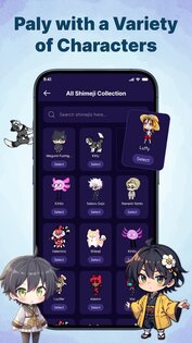 Kawaii Shimeji Screen Pet 2.9. Скриншот 2