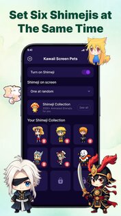 Kawaii Shimeji Screen Pet 2.9. Скриншот 3