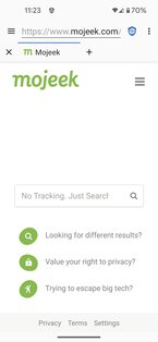 Privacy Browser 3.19.3. Скриншот 1