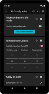 Advanced Charging Controller (ACCA) 1.0.33. Скриншот 5