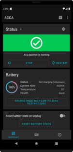 Advanced Charging Controller (ACCA) 1.0.33. Скриншот 1